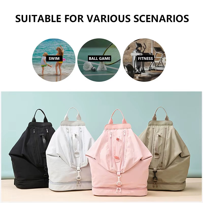 Versatile and Stylish Multifunctional Backpack for Fitness, Travel, and Outdoor Adventures