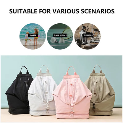 Versatile and Stylish Multifunctional Backpack for Fitness, Travel, and Outdoor Adventures