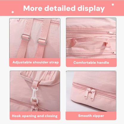 Versatile and Stylish Multifunctional Backpack for Fitness, Travel, and Outdoor Adventures