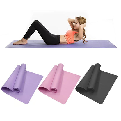 Elevate Your Workout with Our 4MM Thick Anti-Slip EVA Yoga Mat - Perfect for Yoga, Pilates, and Gymnastics!