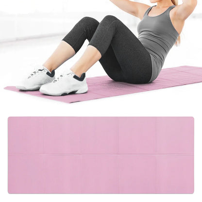 Elevate Your Workout with Our 4MM Thick Anti-Slip EVA Yoga Mat - Perfect for Yoga, Pilates, and Gymnastics!