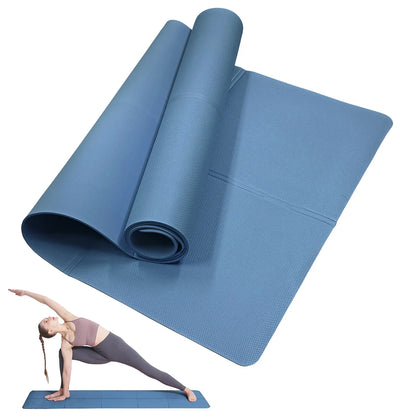 Elevate Your Workout with Our 4MM Thick Anti-Slip EVA Yoga Mat - Perfect for Yoga, Pilates, and Gymnastics!